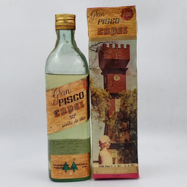 Capel - Gran Pisco Cinta de Oro 50º - 750cc - Imagen 2