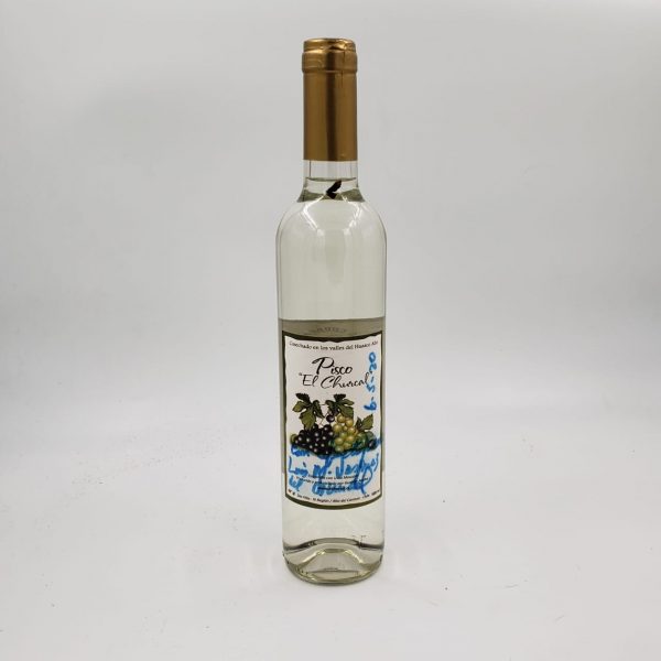 Pisco El Churcal - Artesanal 46º Autografiado - 500cc