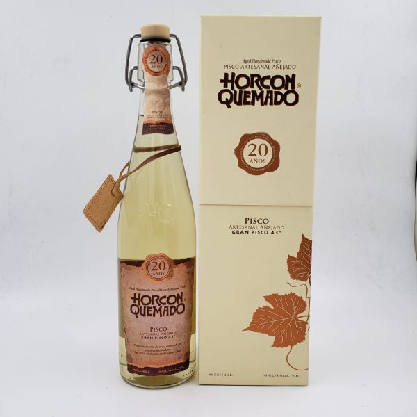 Horcon Quemado - Gran Pisco 20 Años 43º - 645cc - Imagen 2