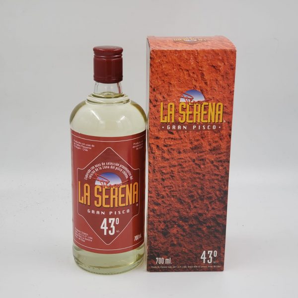 La Serena - Gran Pisco 43º - 700cc - Imagen 2
