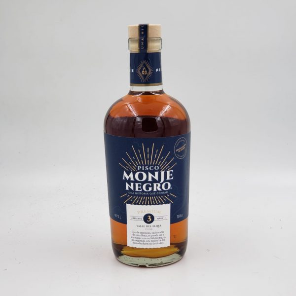 Monje Negro - Reserva 3 Años Añejado 40º - 700cc