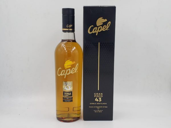 Capel - Gran Pisco 43º Doble Destilado - 750cc - Imagen 2