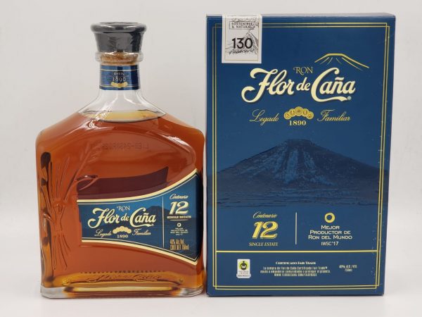 Ron Flor de Caña - Centenario 12 (Nicaragua) - Imagen 2