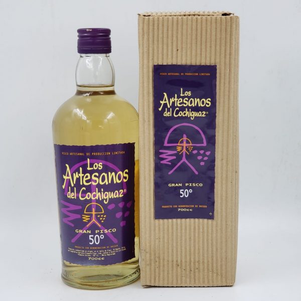 Los Artesanos del Cochiguaz - Gran Pisco 50º - 700cc - Imagen 2