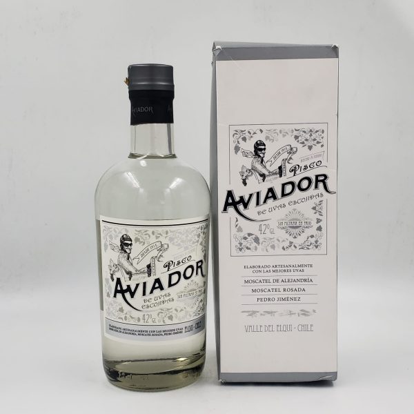 Aviador - Pisco Transparente de Uvas Escogidas 42º - 750cc - Imagen 2