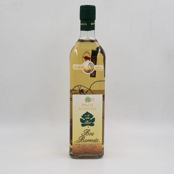 Bou Barroeta - A mi nieta Noor, Pisco Reservado 40º - 750cc