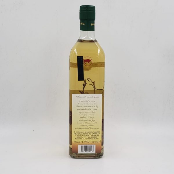 Bou Barroeta - A mi nieta Noor, Pisco Reservado 40º - 750cc - Imagen 3