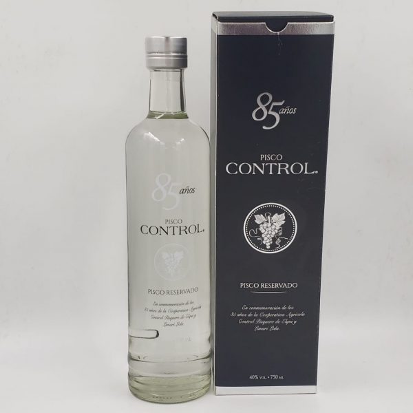Pisco Control - 85 Años, Reservado 40º - 750cc - Imagen 2
