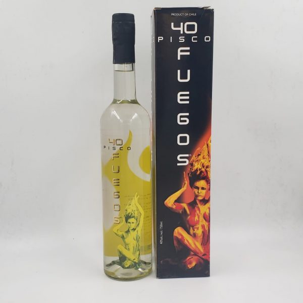 Pisco Fuegos - Reservado 40º - 750cc - Imagen 2
