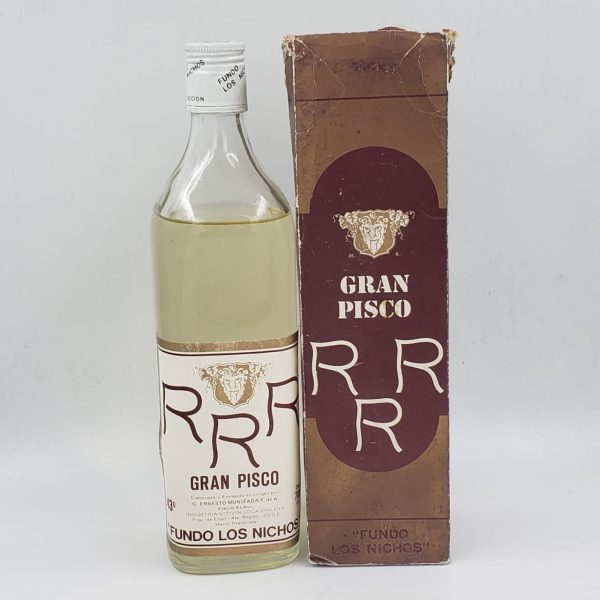 RRR Fundo Los Nichos - Gran Pisco 43º - 700cc - Imagen 2