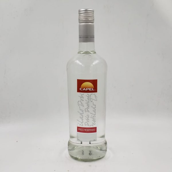 Capel - Pisco Reservado Transparente 40º - 750cc