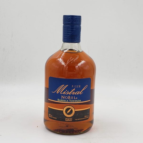 Pisco Mistral Nobel - Barrica Tostada 40º - 750cc