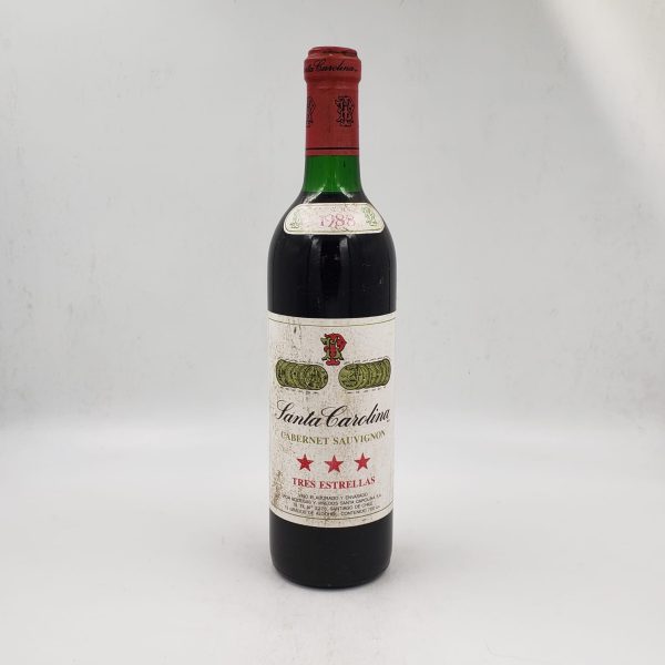 Santa carolina - Cabernet Sauvignon Tres Estrellas 1988