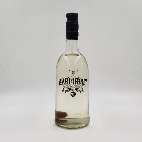 Bramador - Pisco Artesanal 40º (Botella Antigua + Uvas) – 750cc