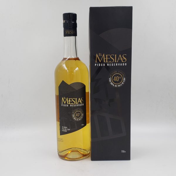 El Mesias - Pisco Reservado 40º - 750cc - Imagen 2