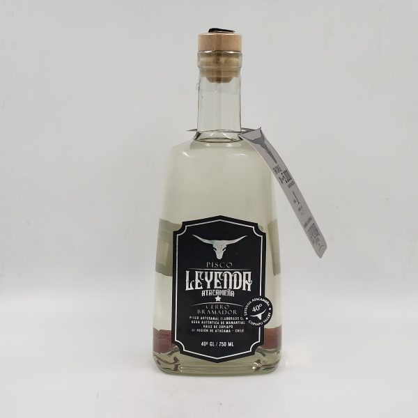 Pisco Leyenda Atacameña - Reservado Transparente 40° - 750cc
