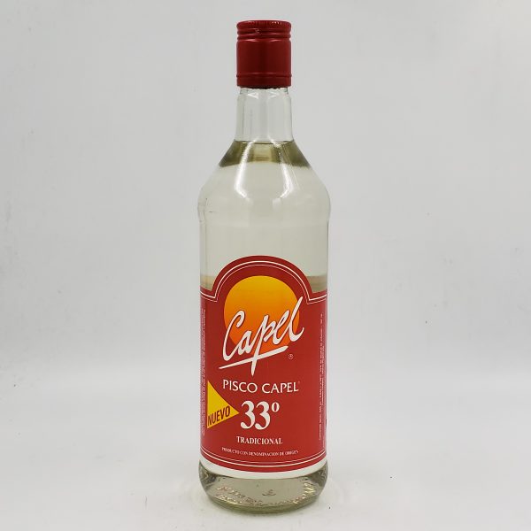 Capel - Pisco Tradicional Nuevo 33º - 750cc