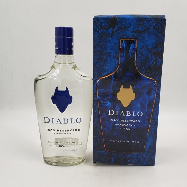 Diablo - Pisco Reservado Transparente 40º - 700cc - Imagen 2