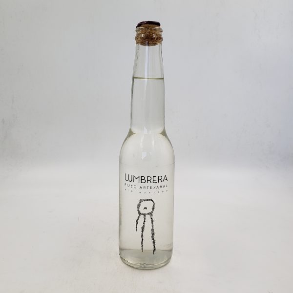 Lumbrera - Pisco Artesanal Transparente - 330cc