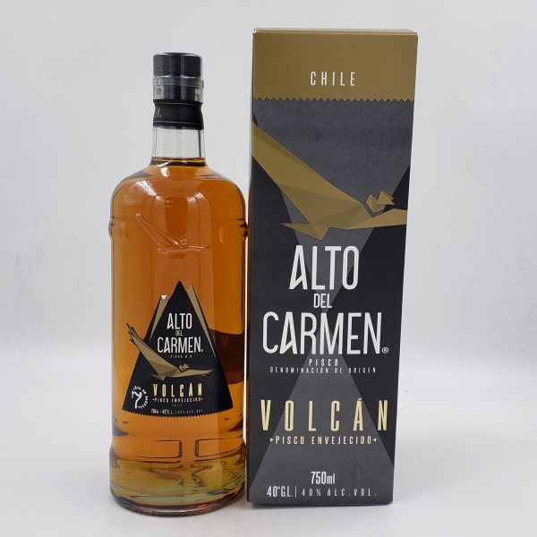 Alto del Carmen - Volcán, Pisco Envejecido 40º - 750cc - Imagen 2