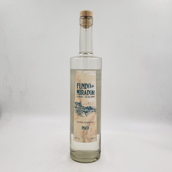 Fundo El Mirador Doña Isabella - Gran Pisco 45° - 750cc