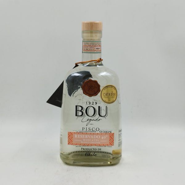 Bou Legado - Pisco Reservado Moscatel 40º - 750cc