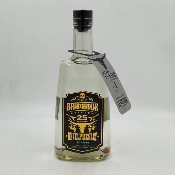 Pisco Bramador - Edición 25 Aniversario Devil Presley 40° - 750cc