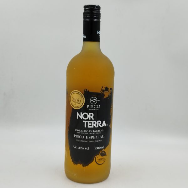 Pisco Nor Terra - Envejecido en Barricas 35º - 1000cc