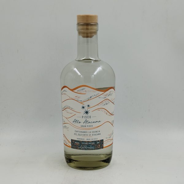 Pisco Alto Atacama - Gran Pisco Transparente 43° - 700cc