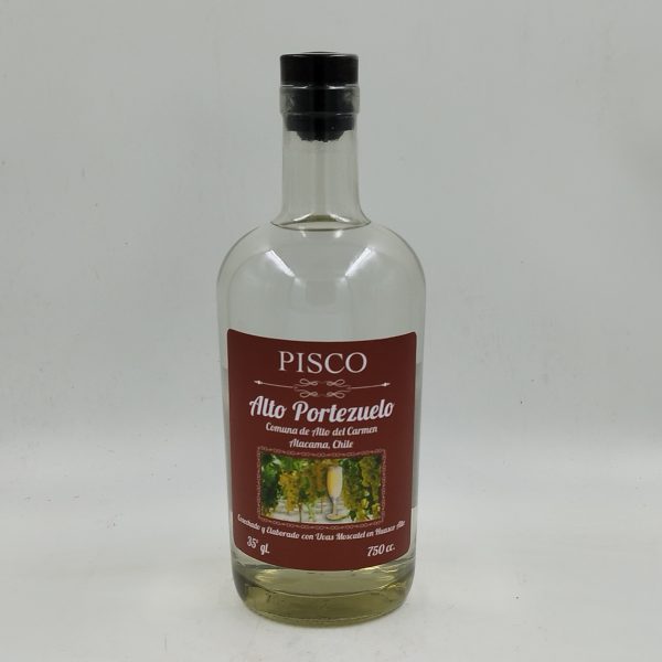 Pisco Alto Portezuelo 35° - 750cc