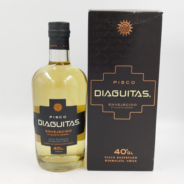 Pisco Diaguitas - Etiqueta Negra 40° - 750cc - Imagen 2