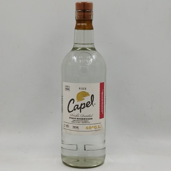 Pisco Capel - Double Distilled Reservado 40º (Exportación) - 700cc