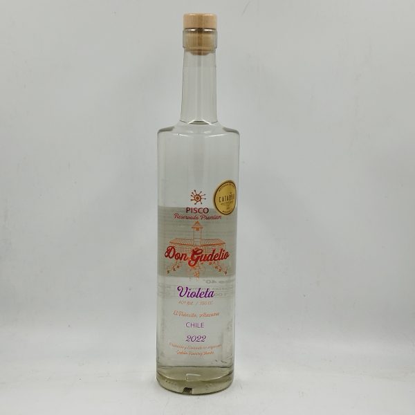 Don Gudelio - Pisco Reservado Premium Violeta 40º 2022 - 750cc