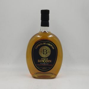 Pisco Bitcoin - Moscatel, Guarda en Barricas de Roble 40° - 750ml